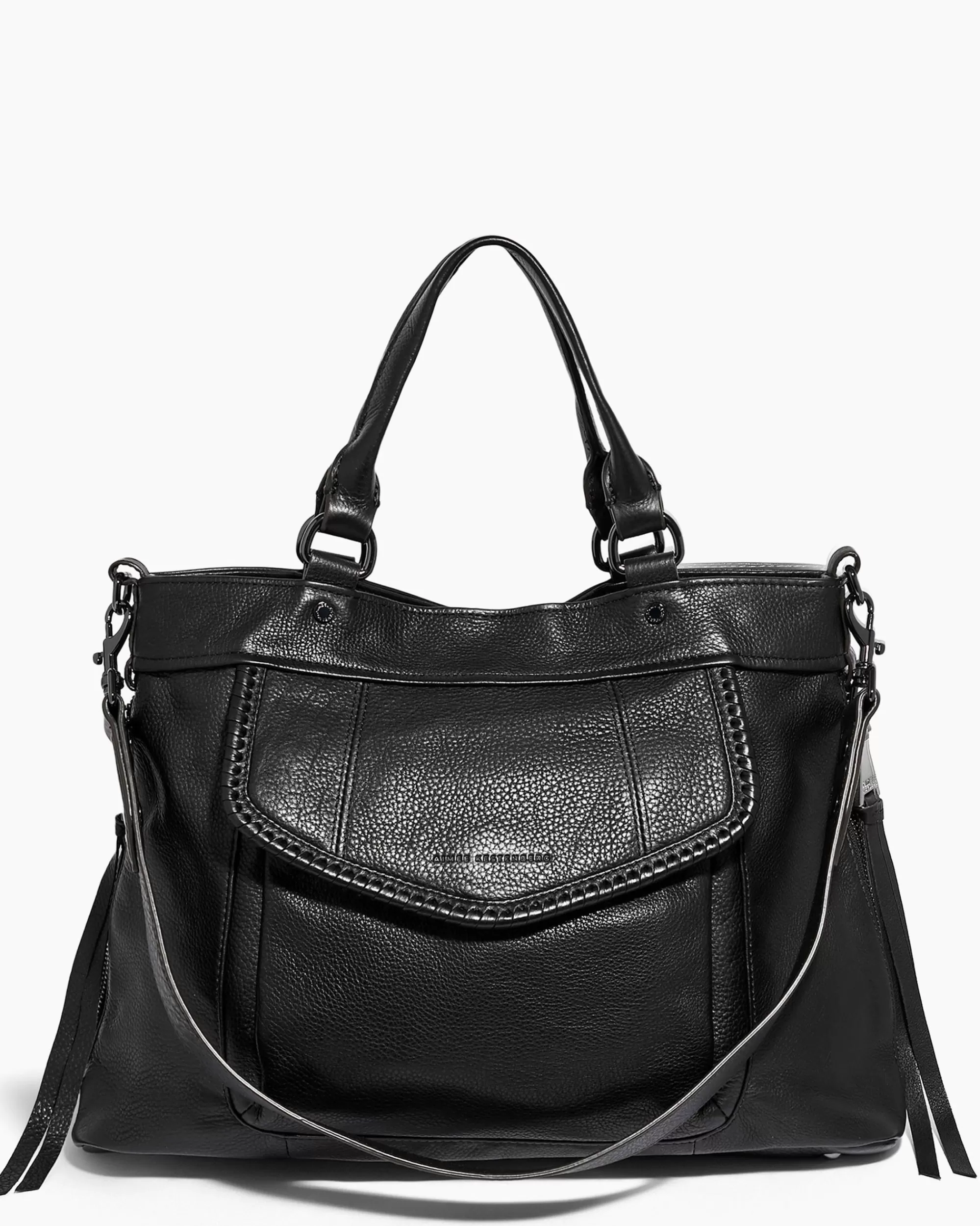 Aimee Kestenberg Tote Bags-All For Love Convertible Shopper Black