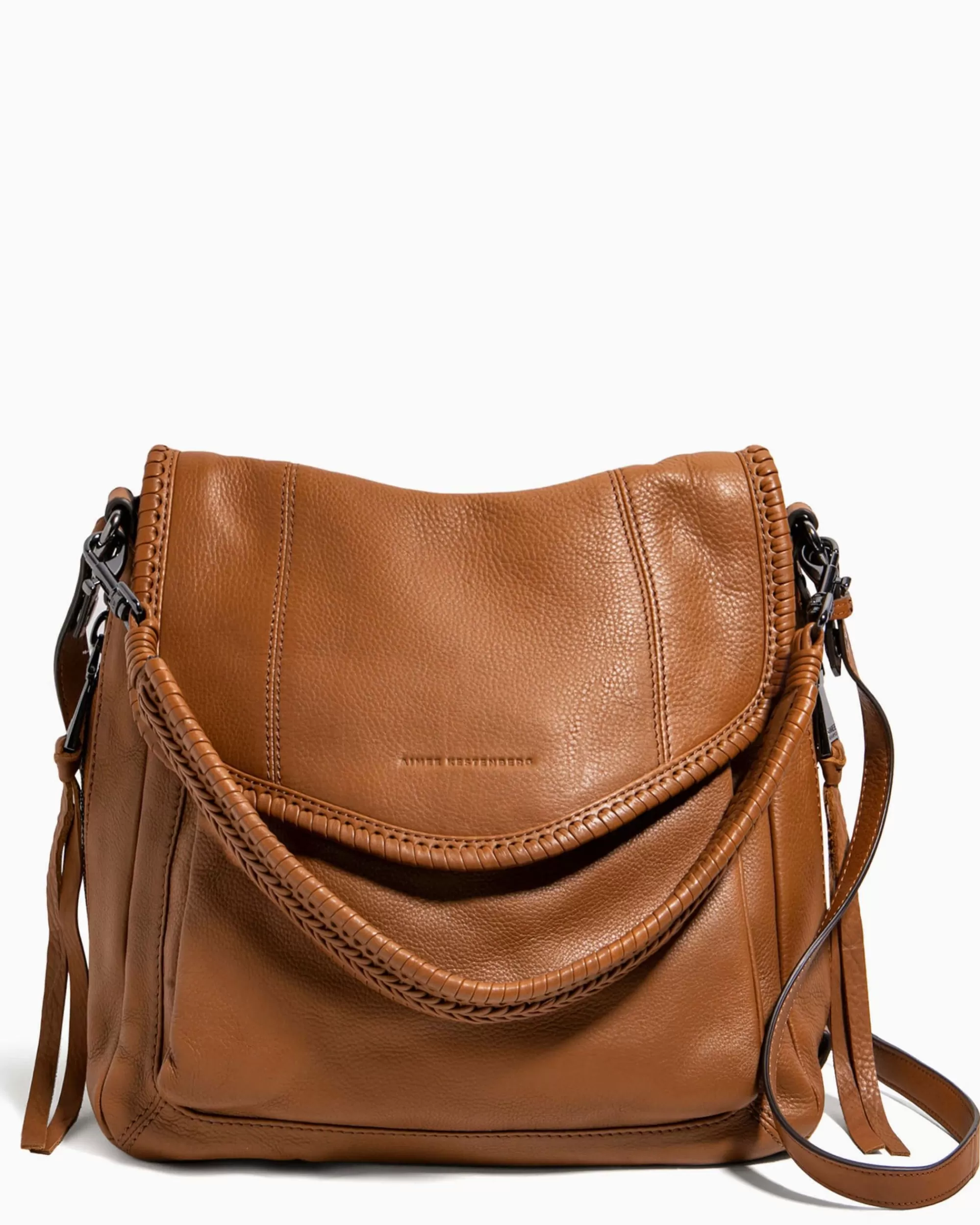 Aimee Kestenberg Satchels-All For Love Convertible Shoulder Chestnut