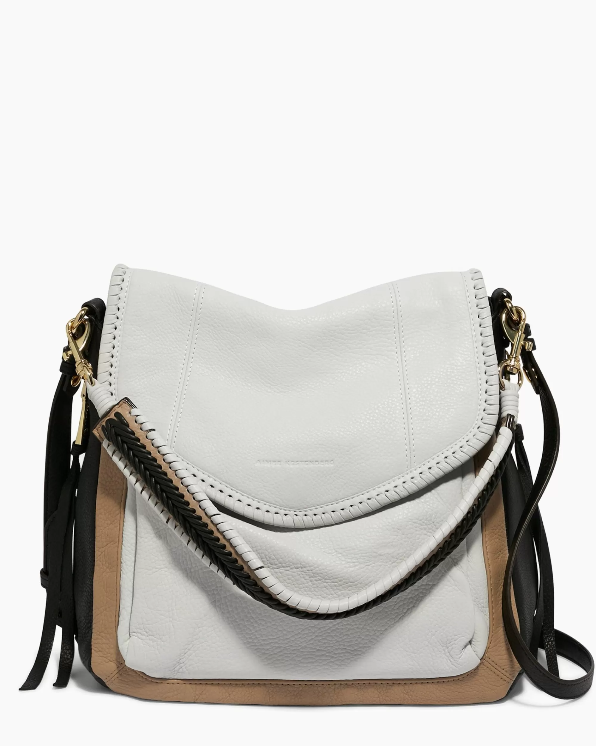 Aimee Kestenberg Satchels-All For Love Convertible Shoulder Oat Colorblock