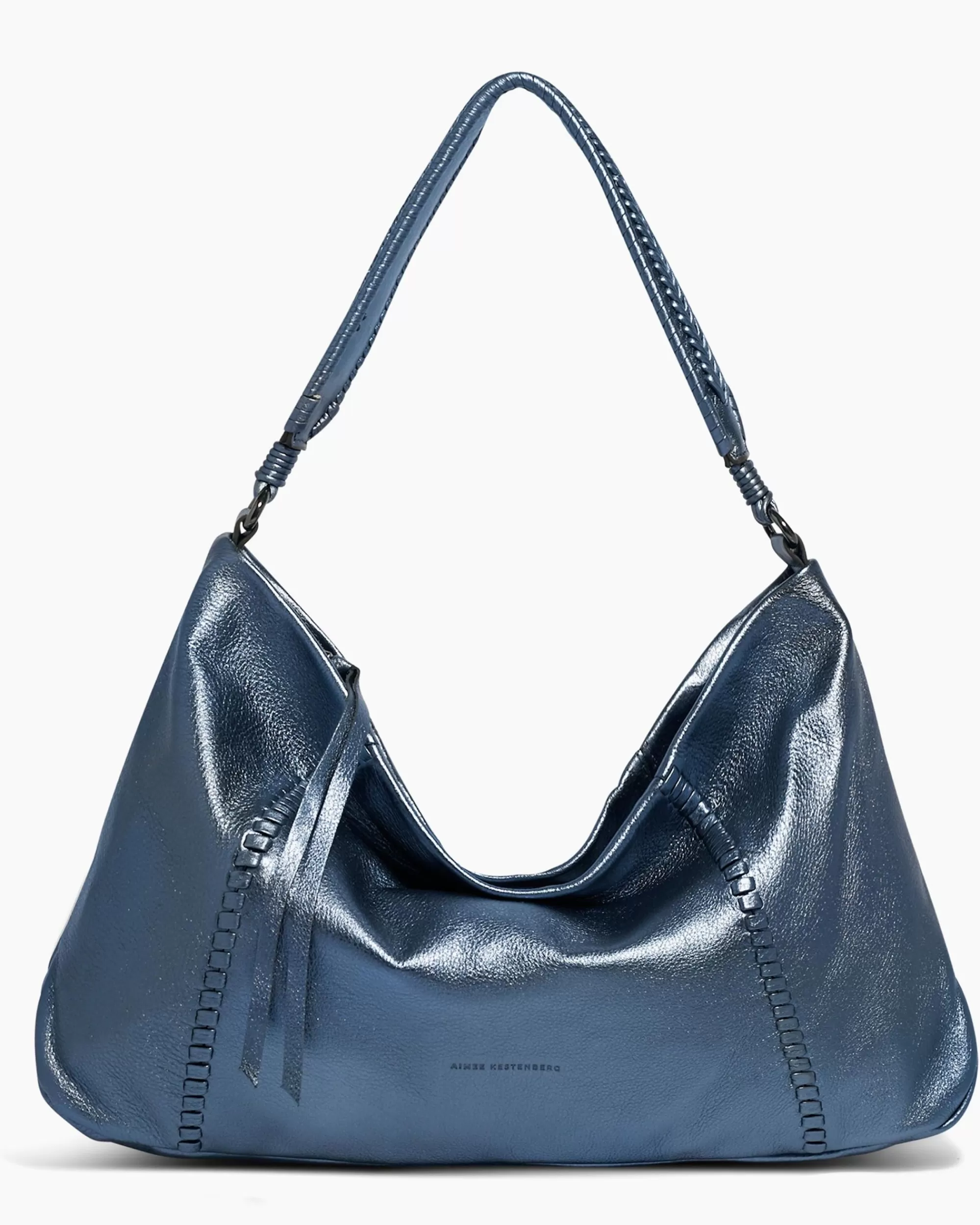 Aimee Kestenberg Hobos-All For Love Hobo Powder Blue Metallic