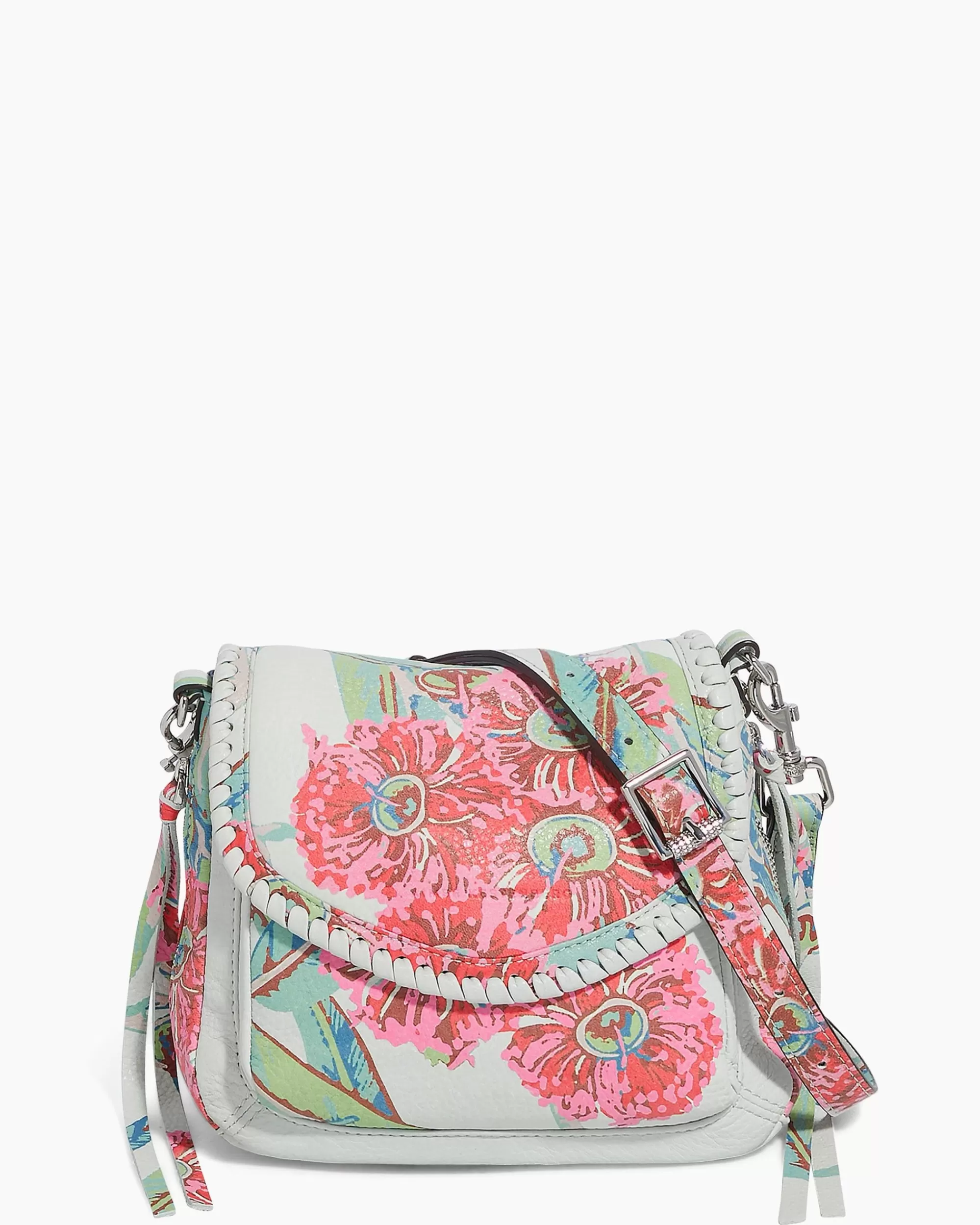 Aimee Kestenberg Crossbody Bags-All For Love Mini Crossbody Eucalyptus Print