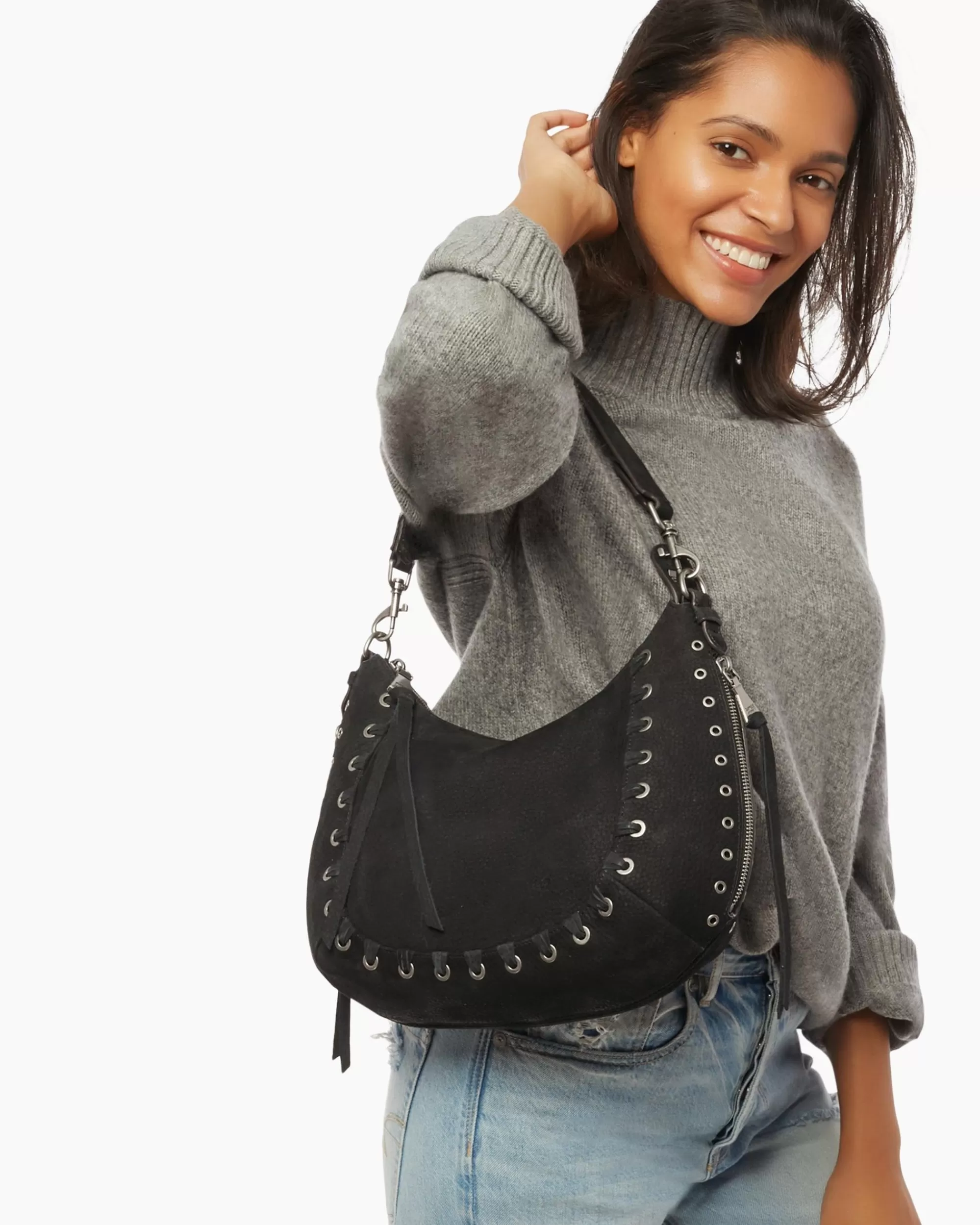 Aimee Kestenberg Hobos-Austin Vibes Convertible Hobo Black