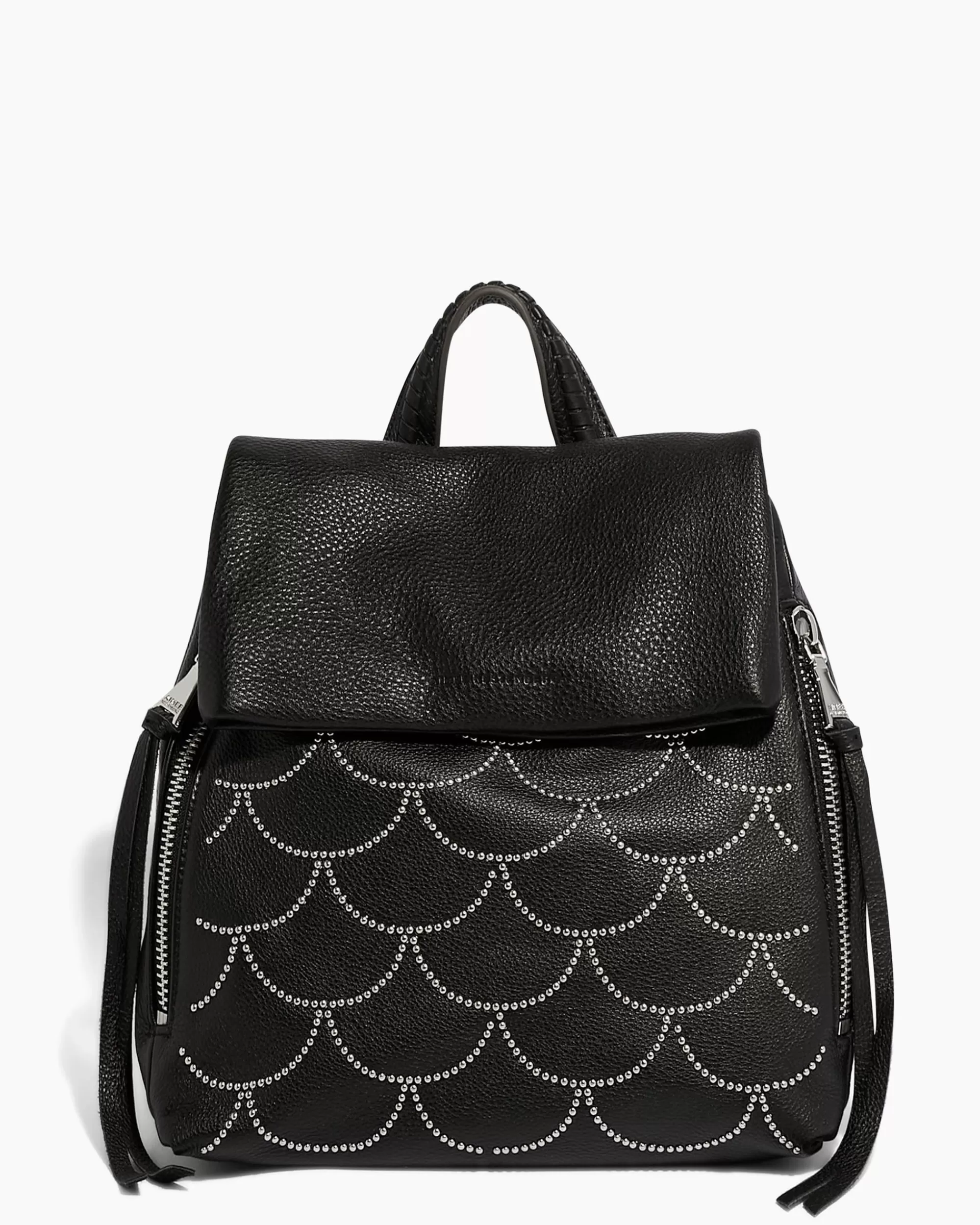 Aimee Kestenberg Backpacks-Bali Backpack Black Nile Studs