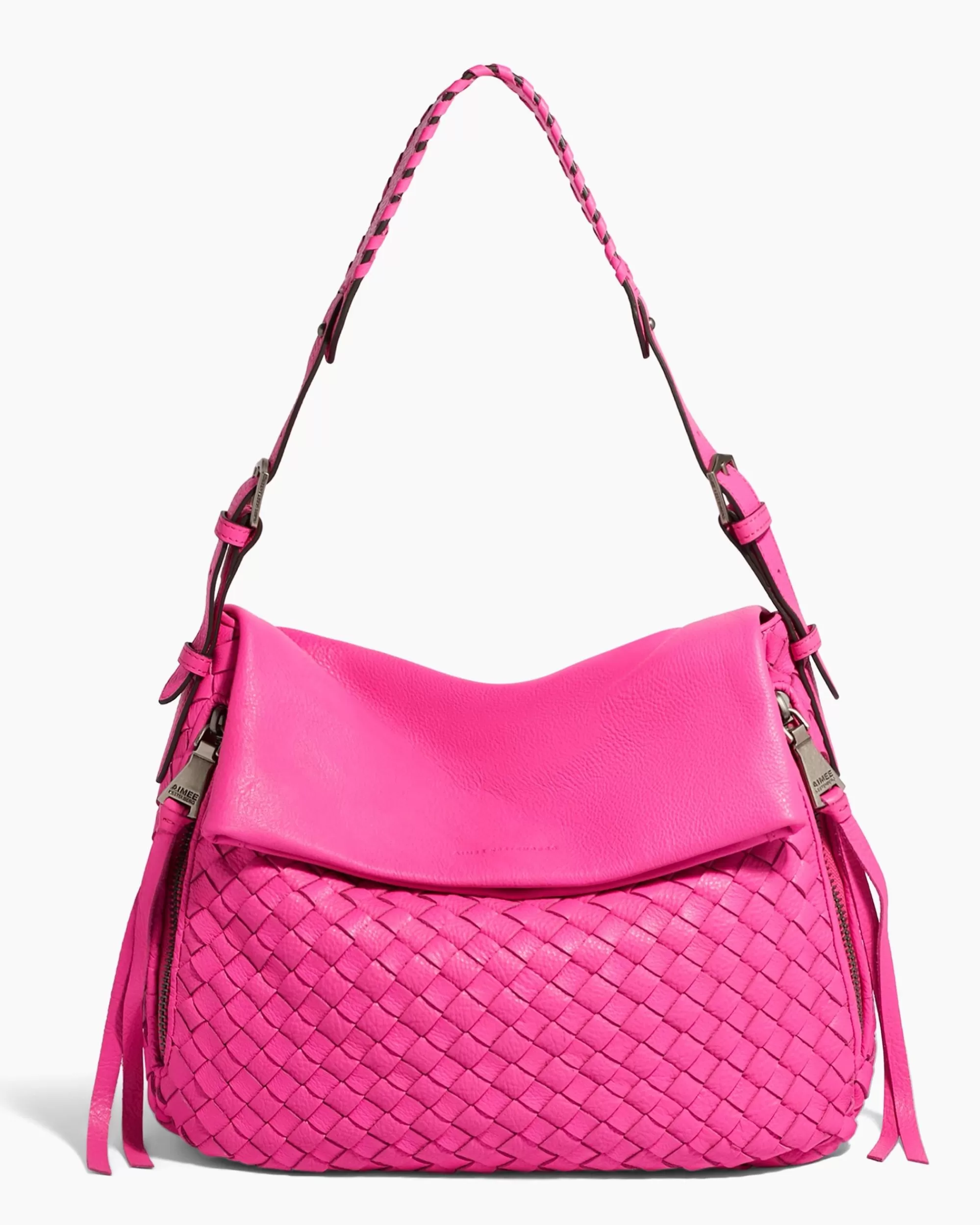 Aimee Kestenberg Hobos-Bali Hobo Hot Pink Woven