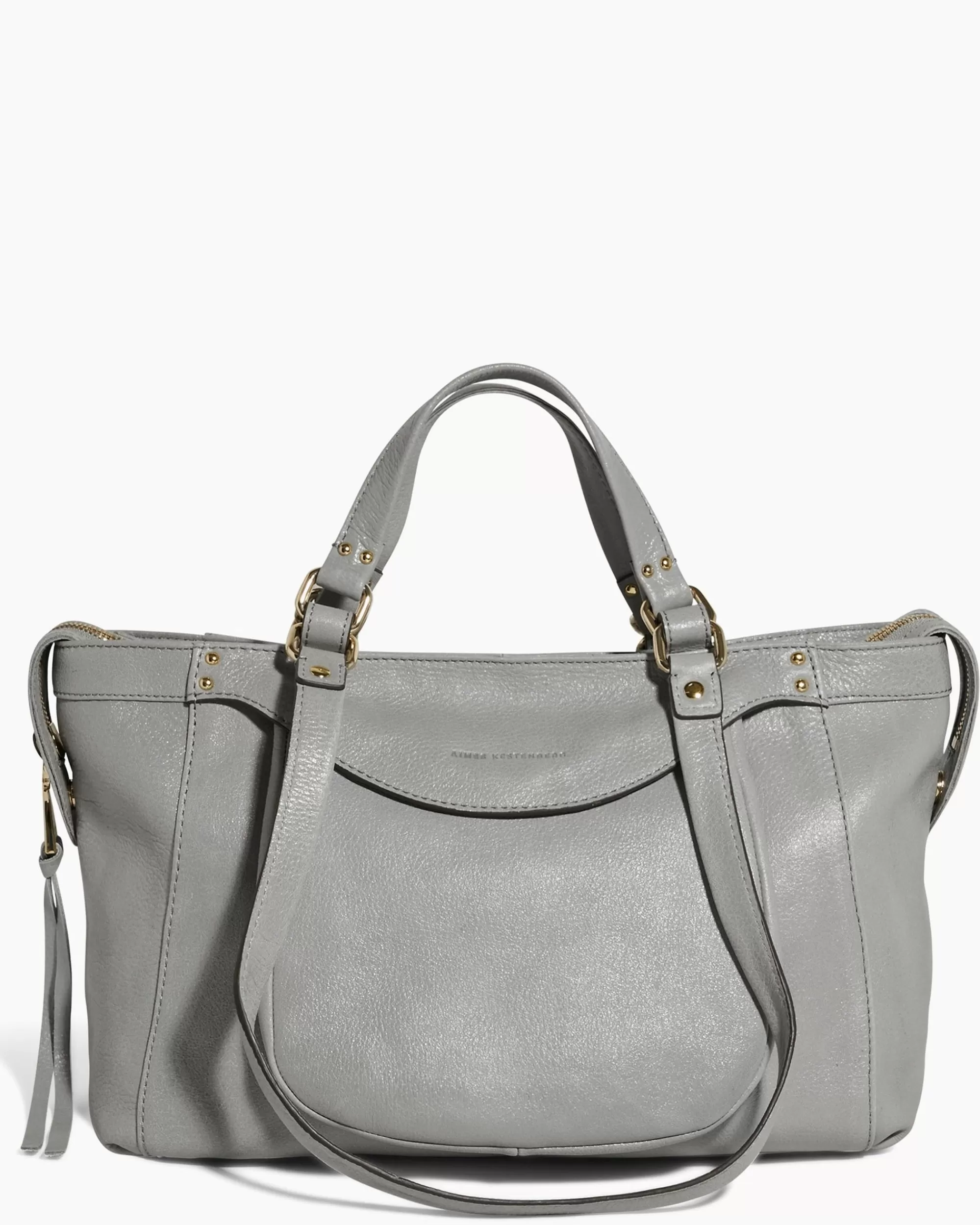 Aimee Kestenberg Tote Bags-Bleecker Tote Cool Grey Vintage