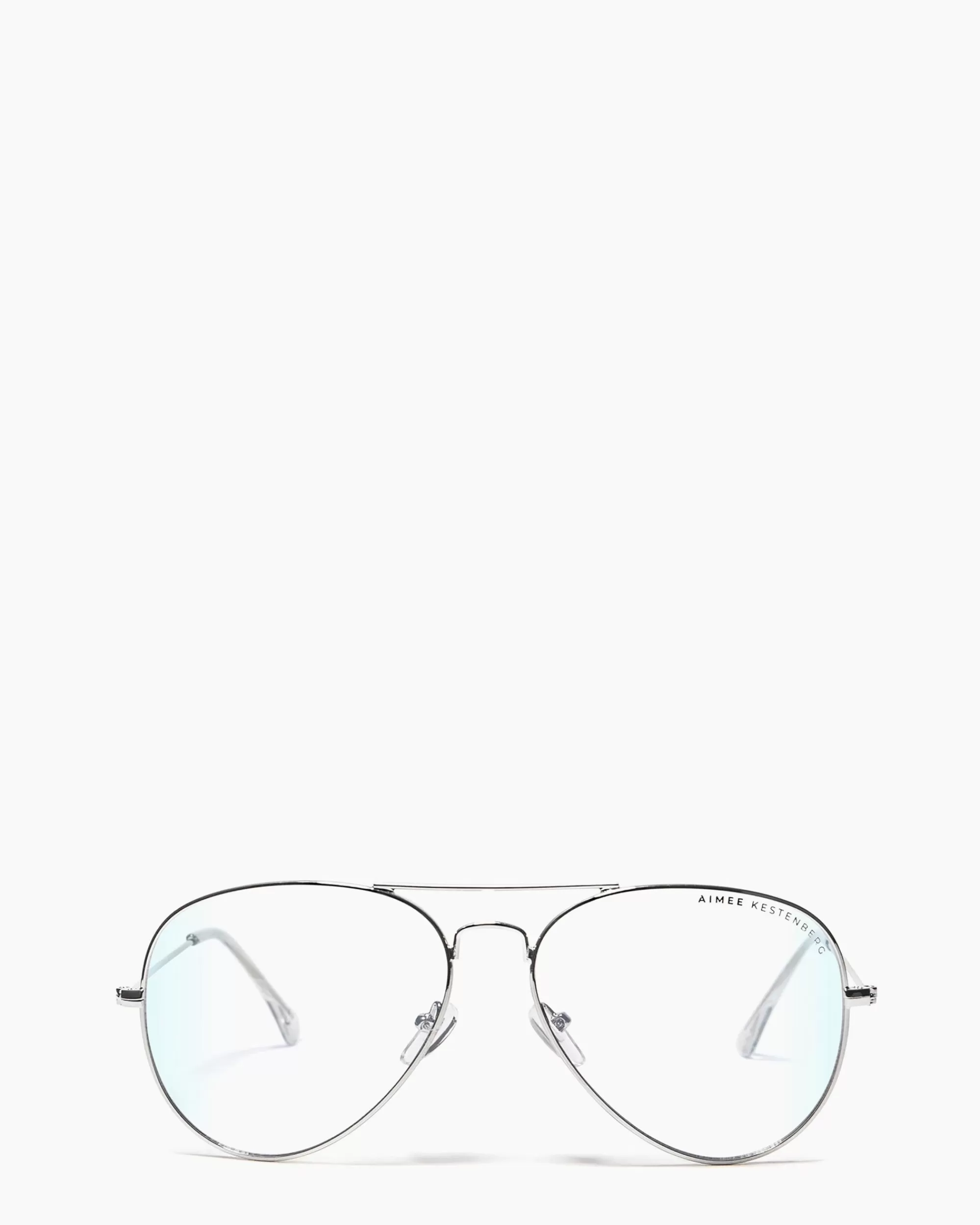 Aimee Kestenberg Eyewear-Broadway-Blue Light Silver