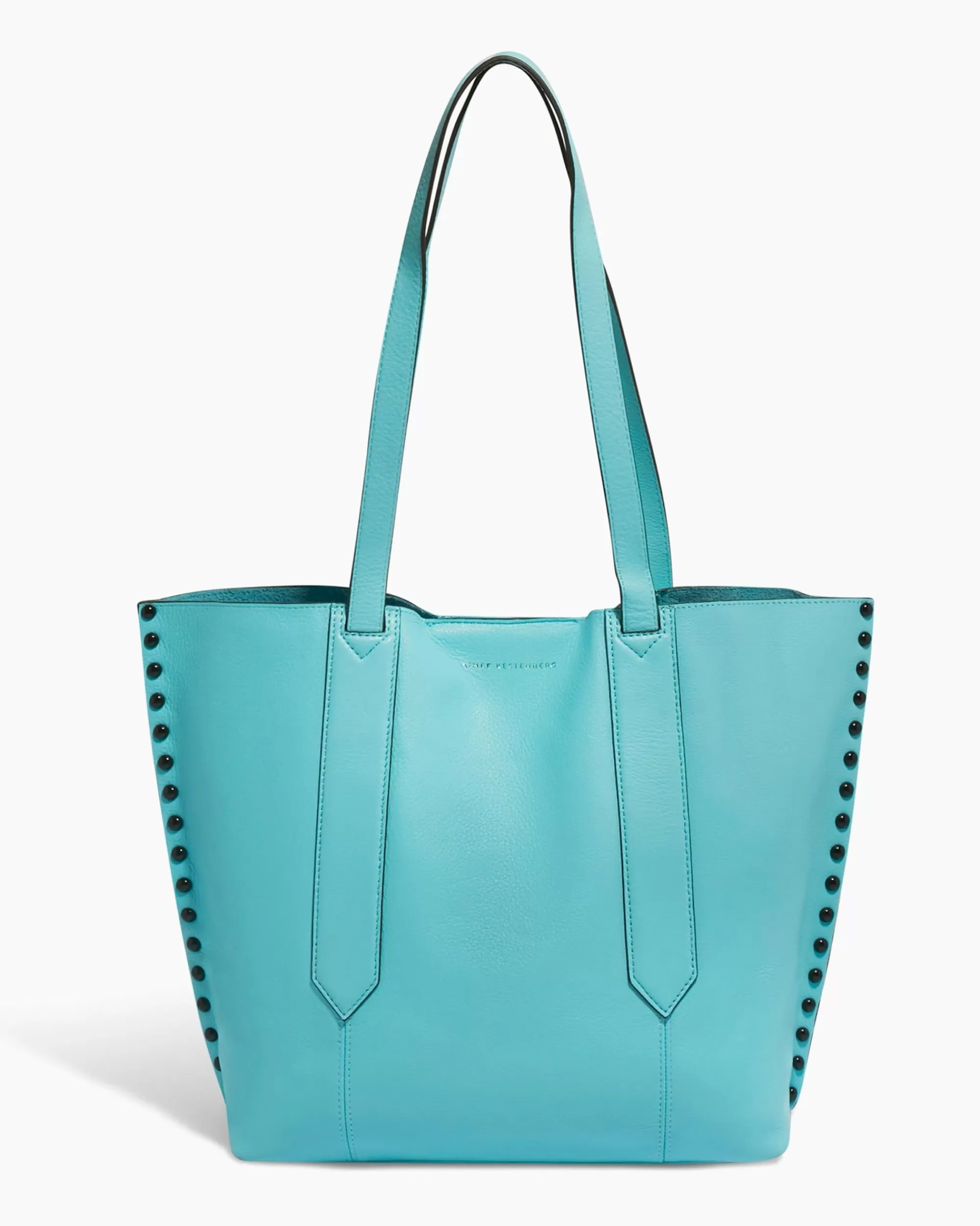 Aimee Kestenberg Tote Bags-Busy Bee Unlined Tote Aqua