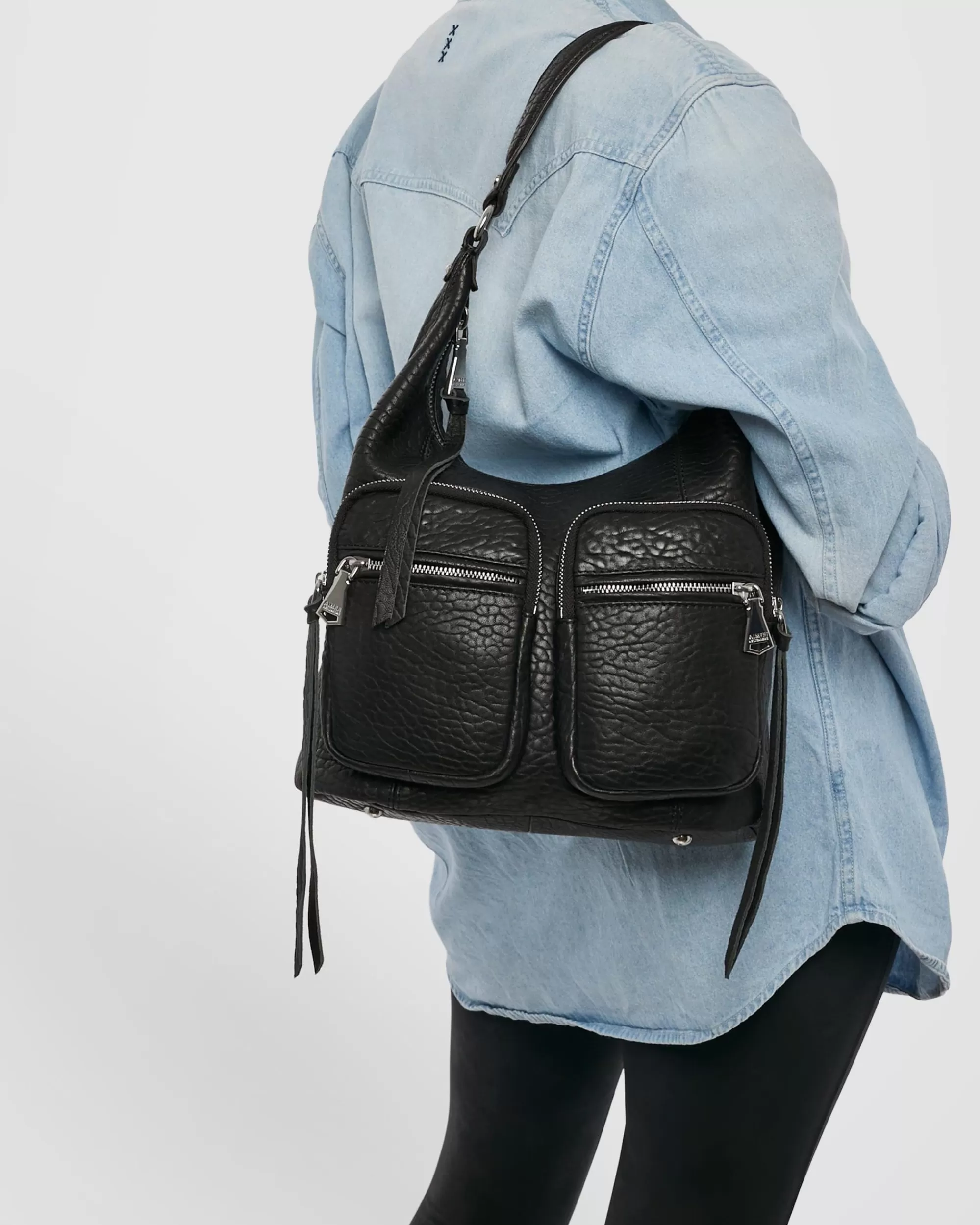 Aimee Kestenberg Shoulder Bags-Car-Go Hobo Black