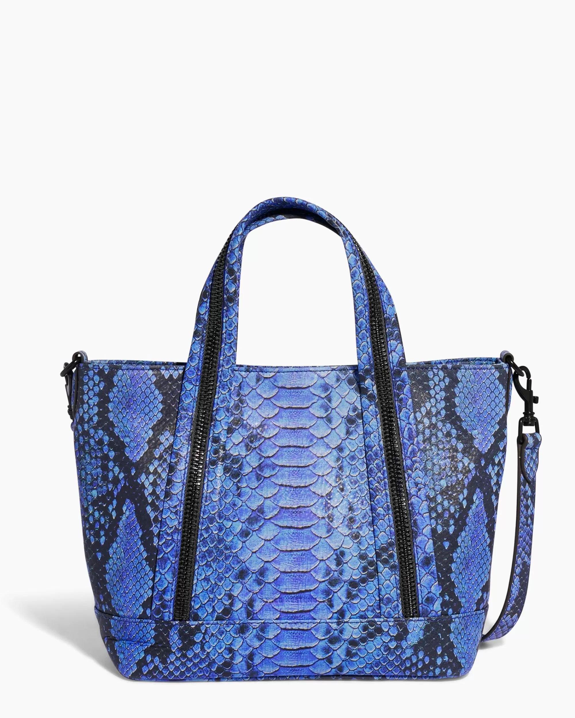 Aimee Kestenberg Satchels-Catch Me If You Can Convertible Satchel Blue Cobra