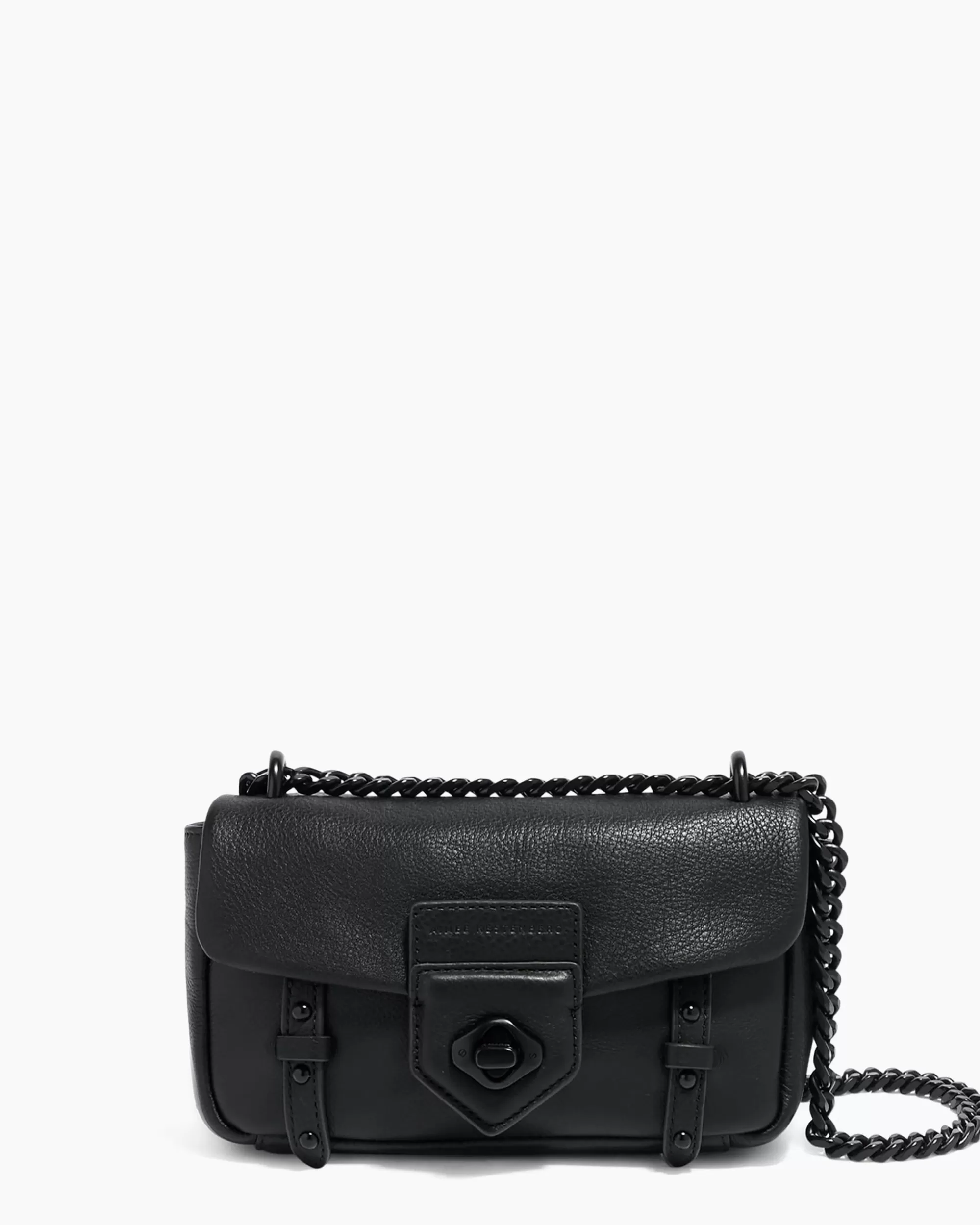 Aimee Kestenberg Shoulder Bags-Chain Reaction Mini Shoulder Bag Black