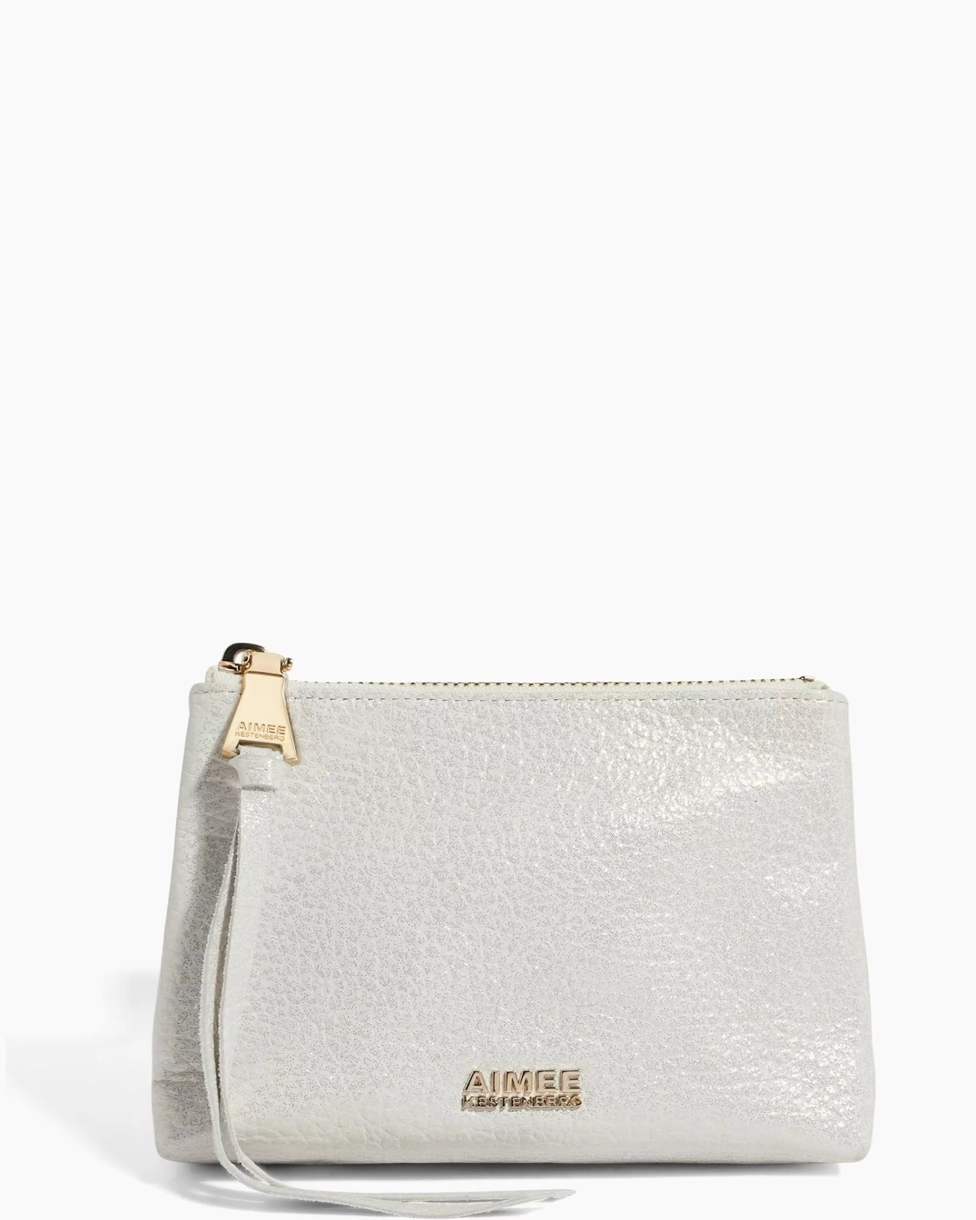 Aimee Kestenberg Clutches-Fair Game Pouch Champagne Metallic