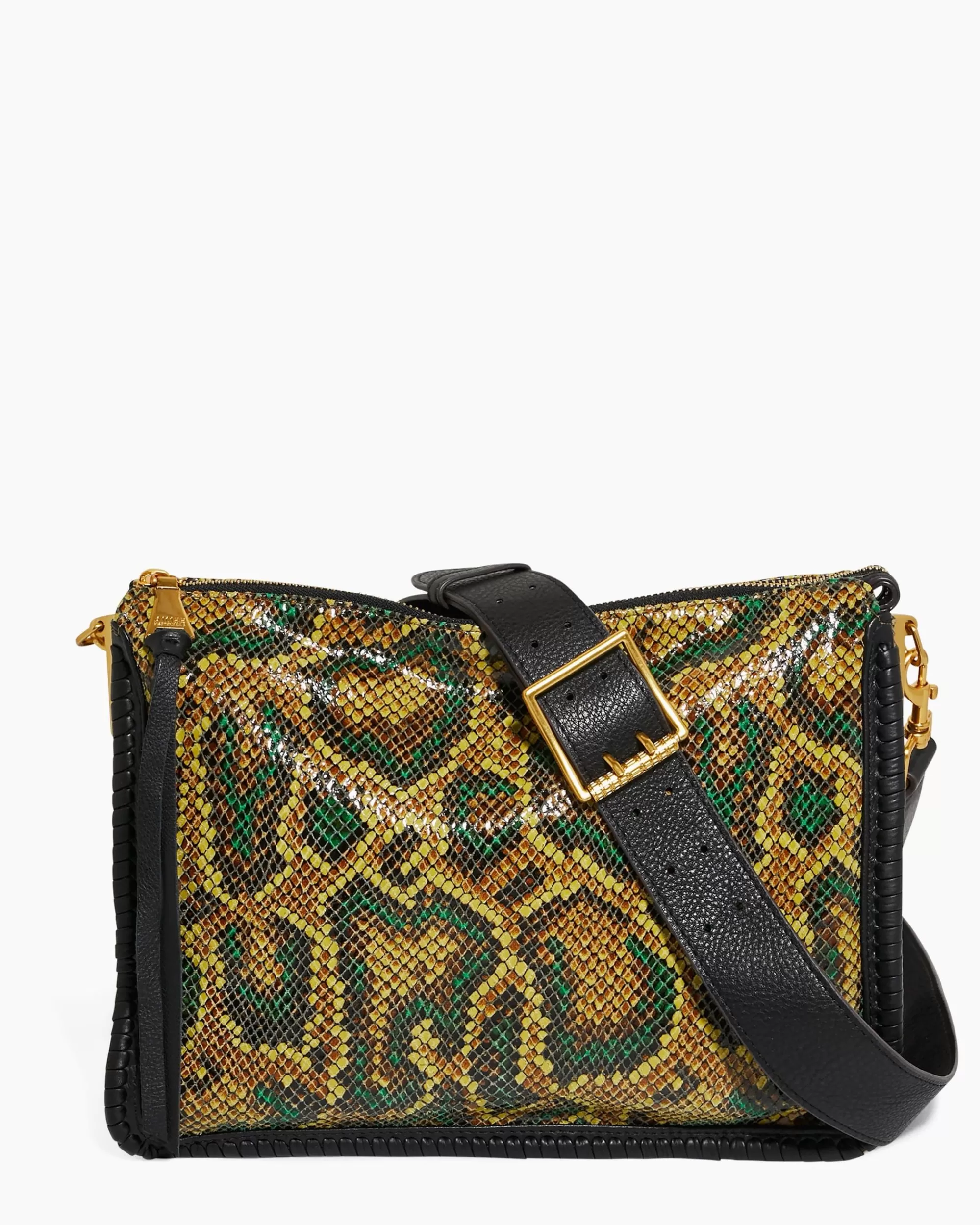 Aimee Kestenberg Crossbody Bags-Famous Large Crossbody Cumin Snake