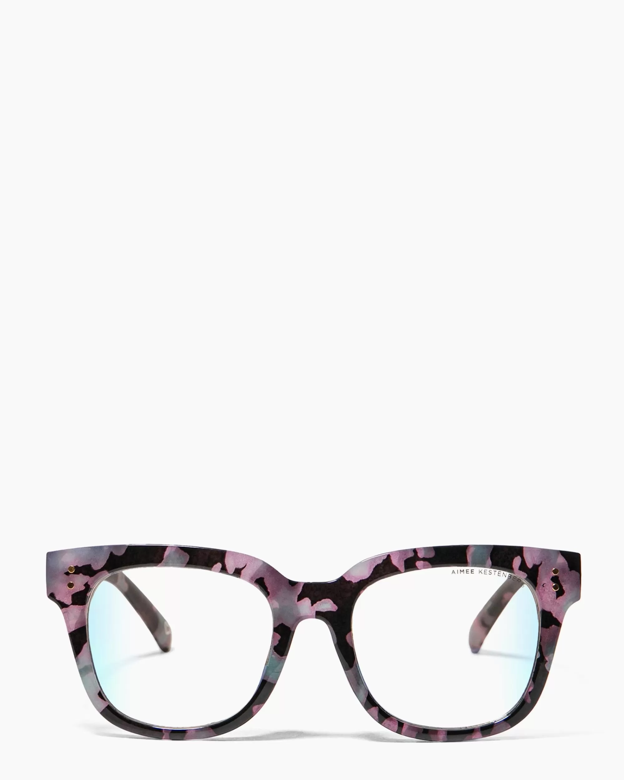 Aimee Kestenberg Eyewear-Houston-Blue Light Opal Tortoise