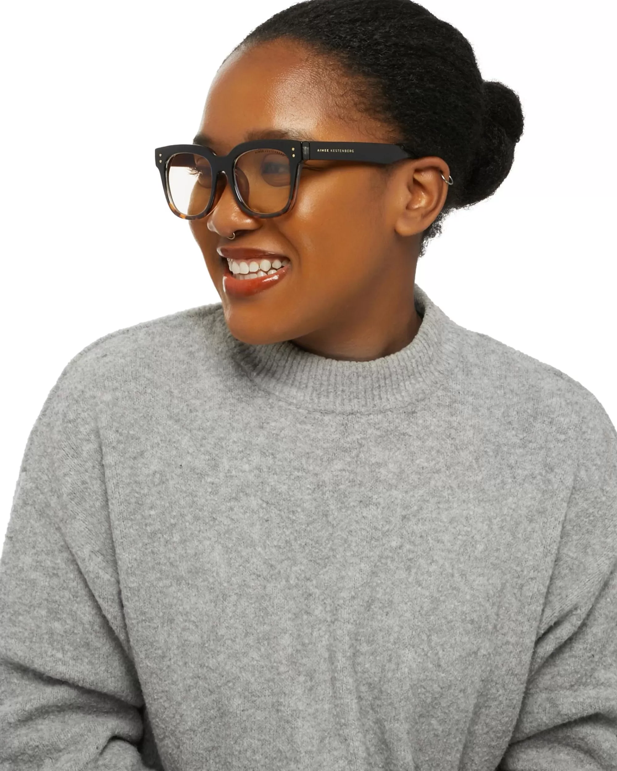 Aimee Kestenberg Eyewear-Houston-Blue Light Black Tortoise