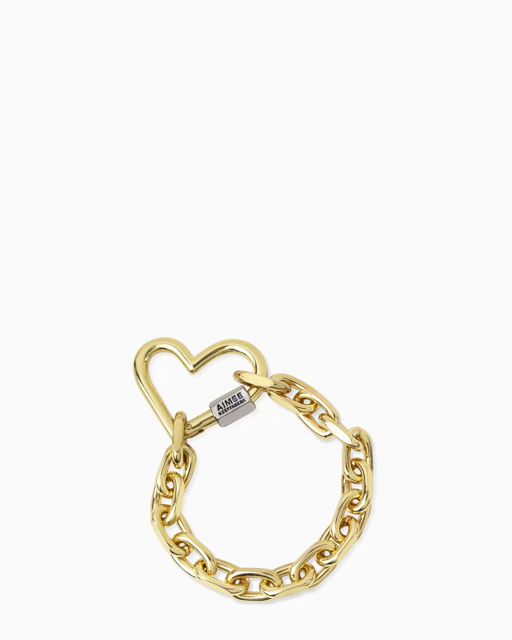 Aimee Kestenberg Jewelry-It'S A Love Thing Heart Chain Bracelet Gold Small