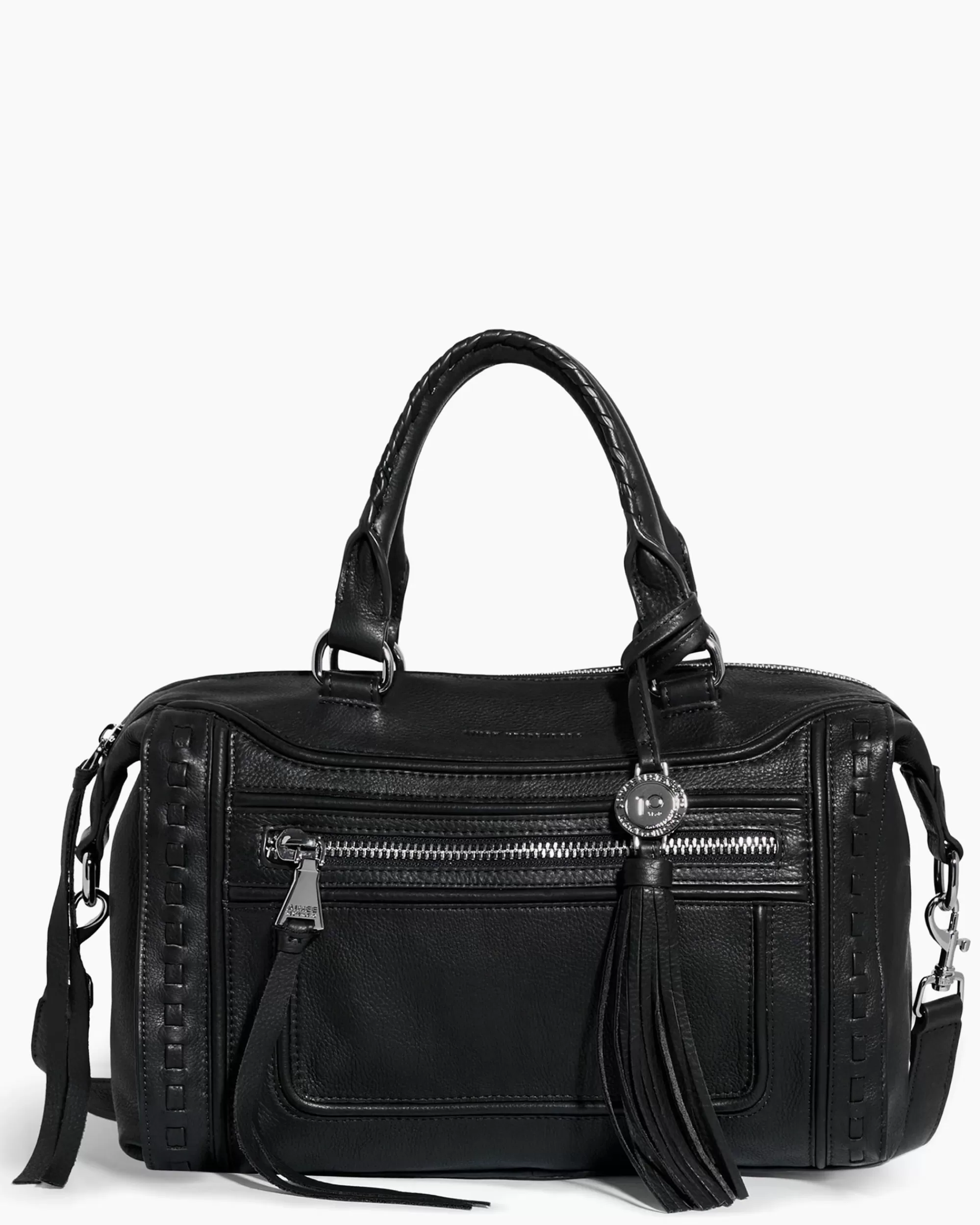 Aimee Kestenberg Satchels-Kimberly Convertible Satchel Black