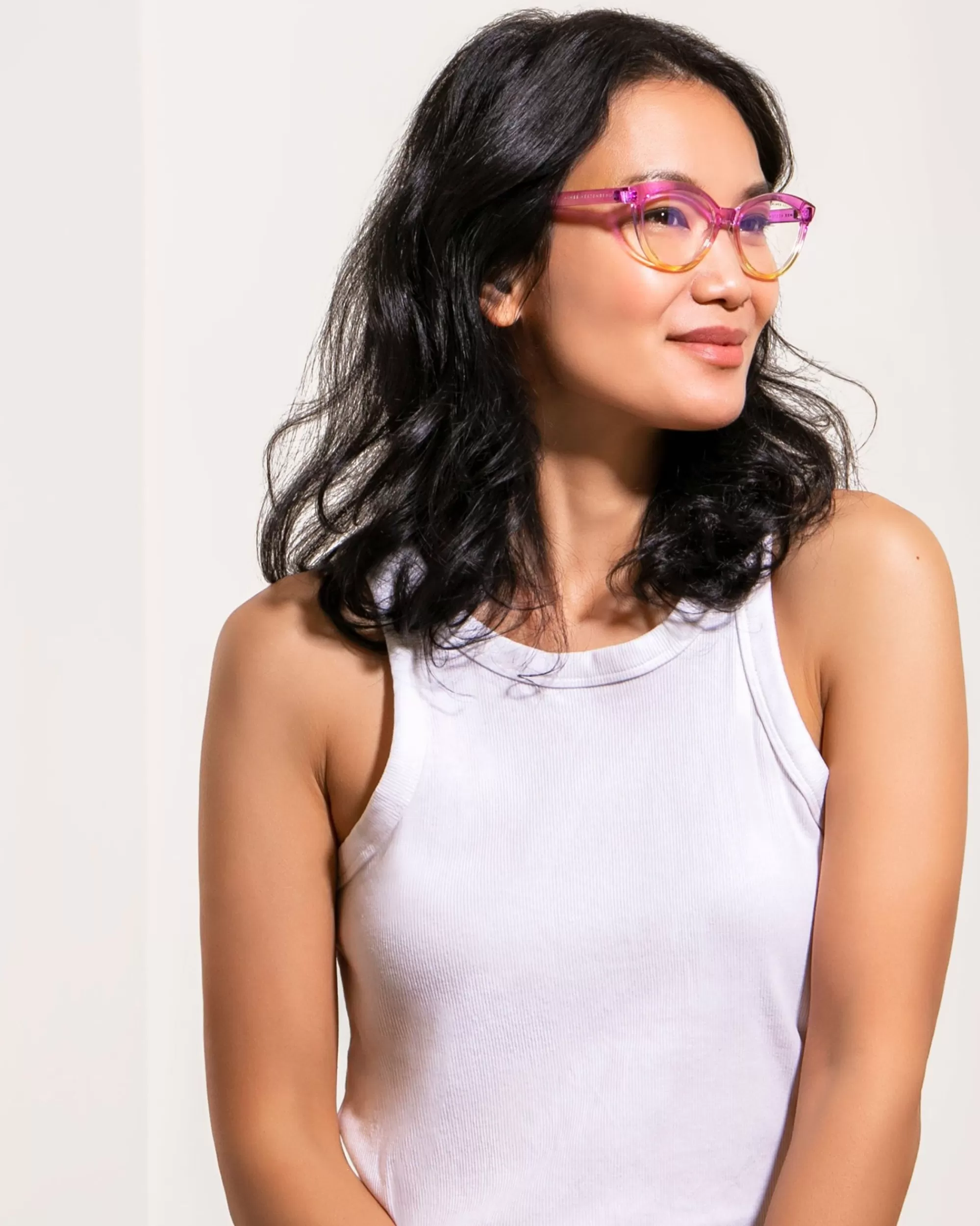 Aimee Kestenberg Eyewear-Madison-Blue Light Crystal Multi Ombre