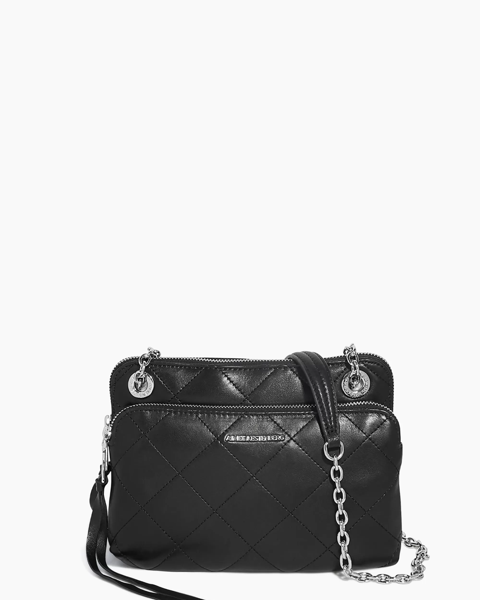 Aimee Kestenberg Crossbody Bags-Maven Quilted Double Crossbody Black