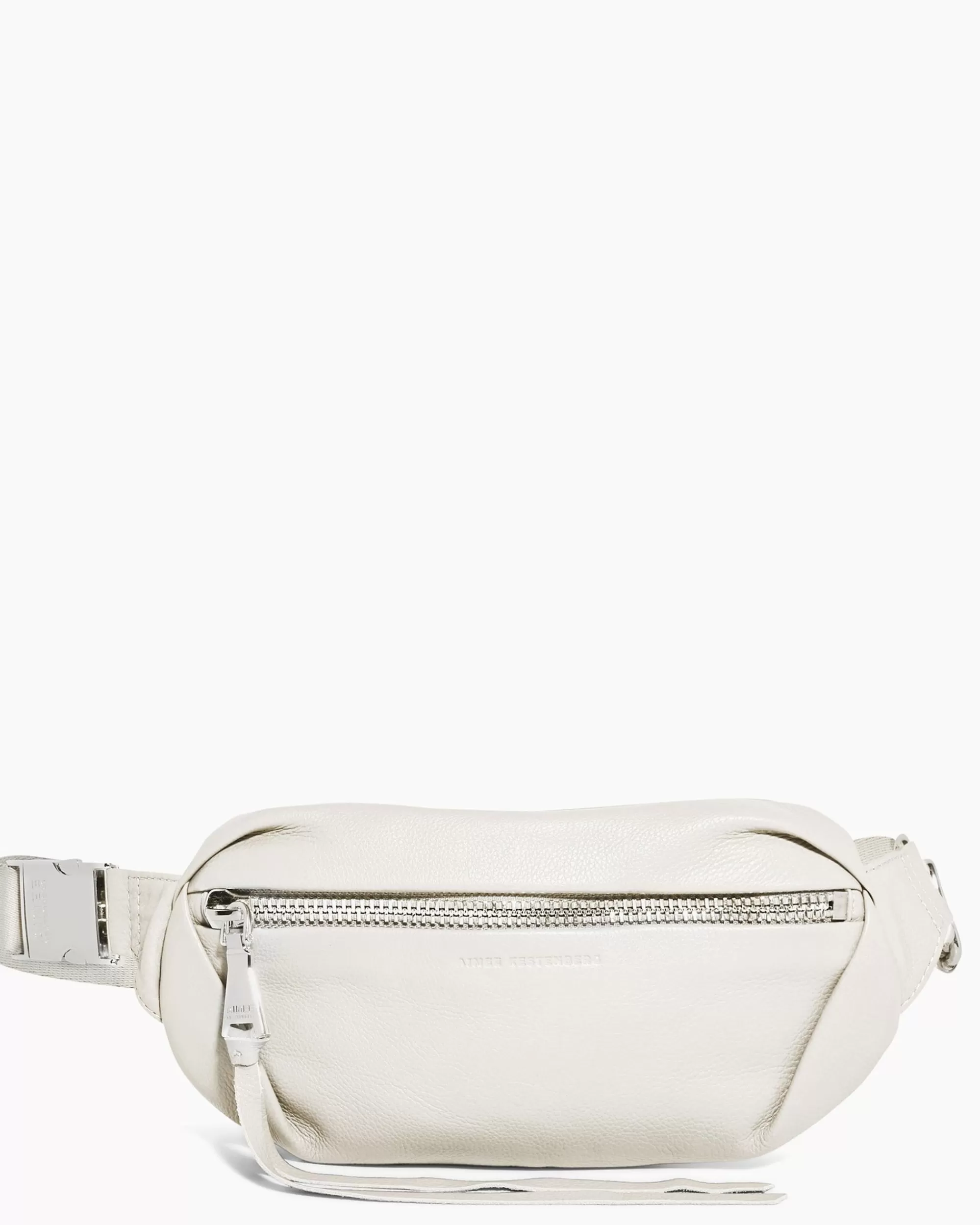 Aimee Kestenberg Bum Bags & Belt Bags-Milan Bum Bag Vanilla Ice With Shiny Silver