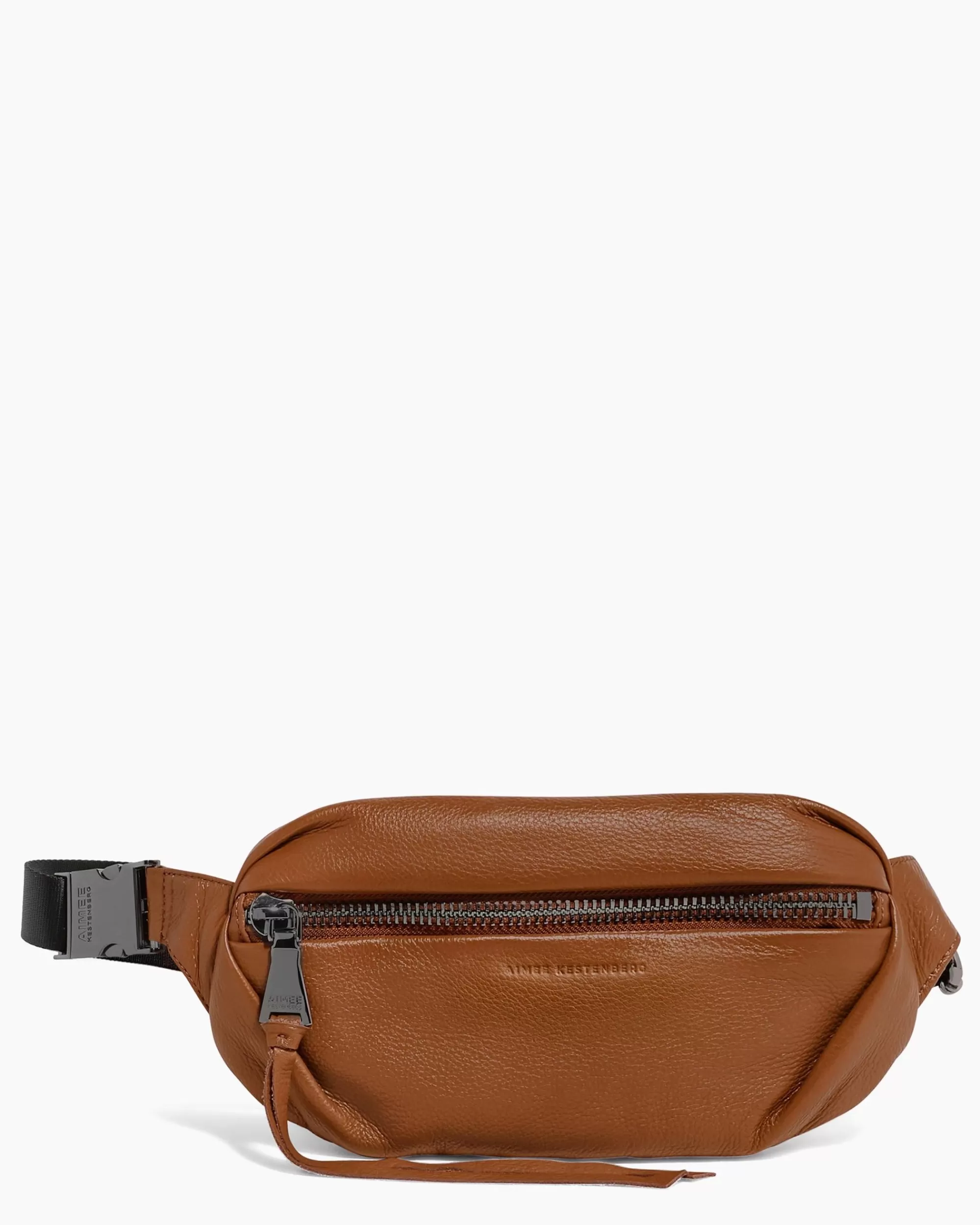 Aimee Kestenberg Bum Bags & Belt Bags-Milan Bum Bag Chestnut With Gunmetal