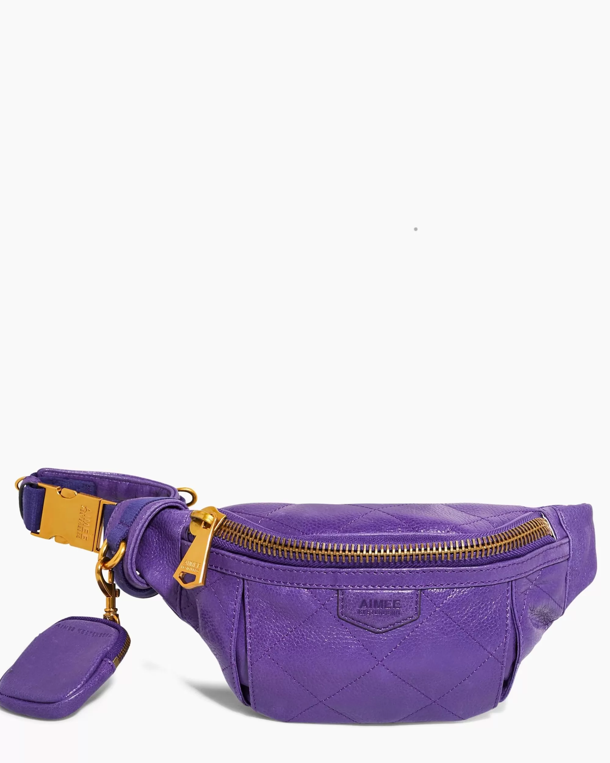 Aimee Kestenberg Crossbody Bags-Outta Here Sling Bag With Pods Violet With 14K Yellow Gold