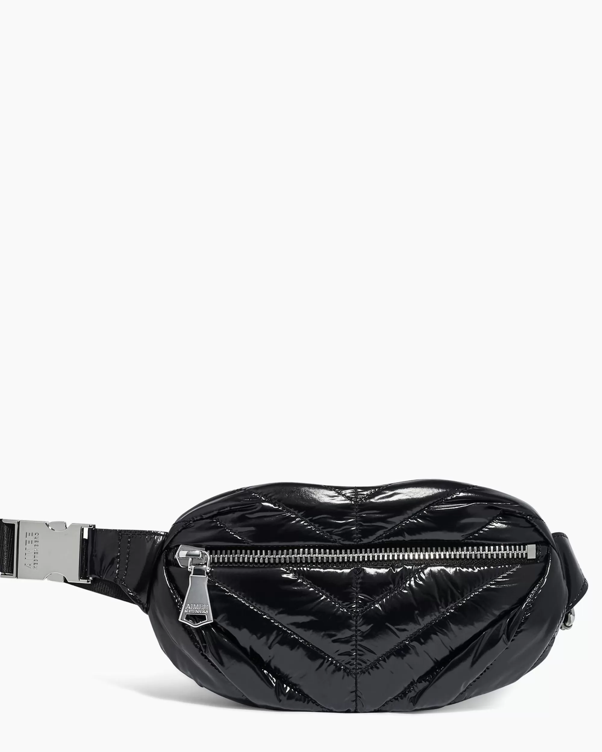 Aimee Kestenberg Bum Bags & Belt Bags-Ski Puffer Bum Bag Black