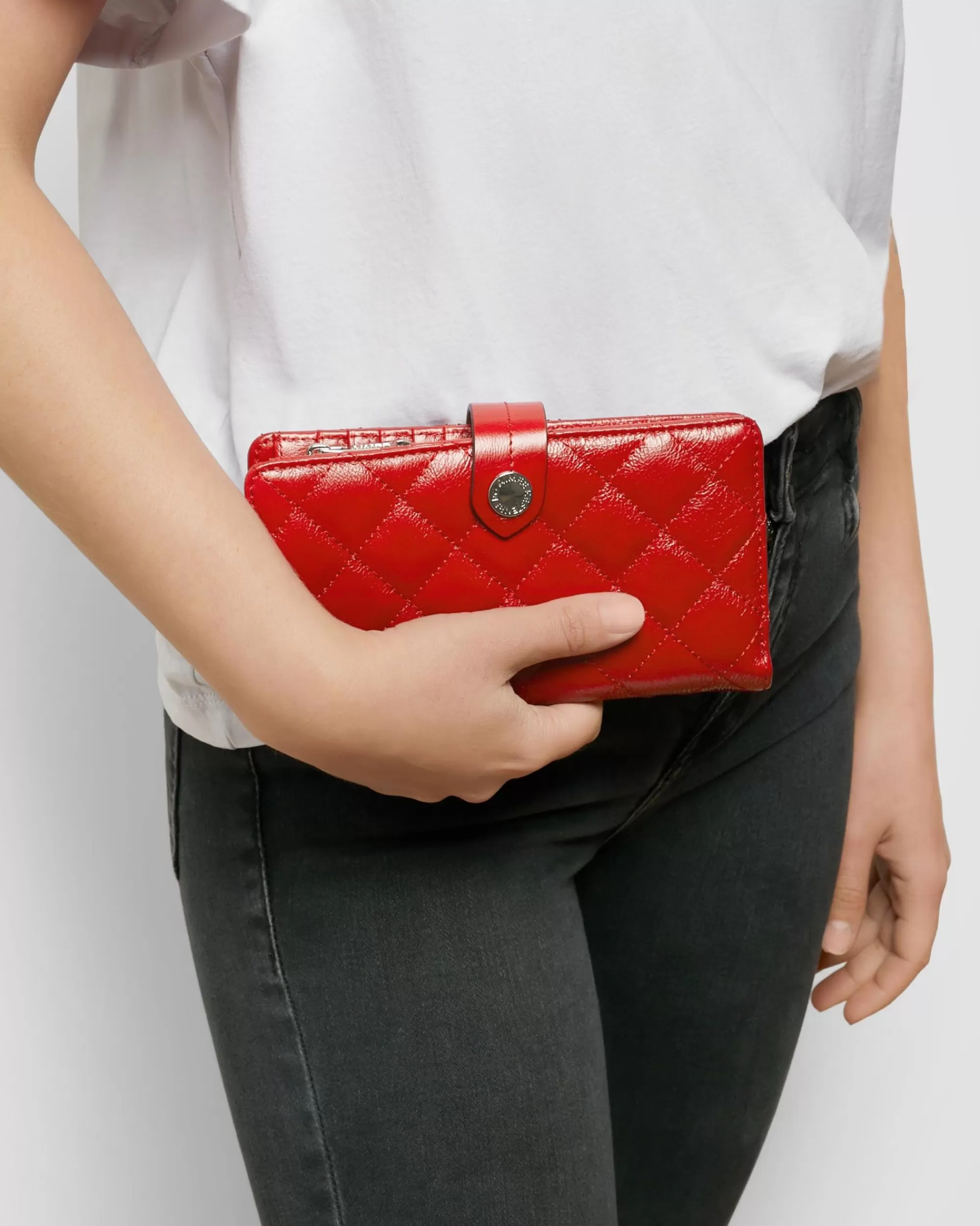 Aimee Kestenberg Wallets-You'Re A Star Bifold Wallet Corvette Red